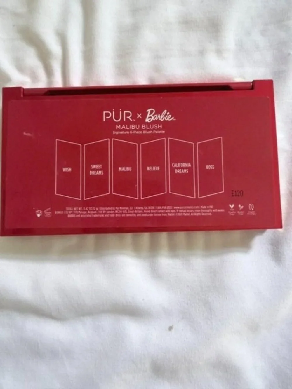 PUR x Barbie Makeup pallet